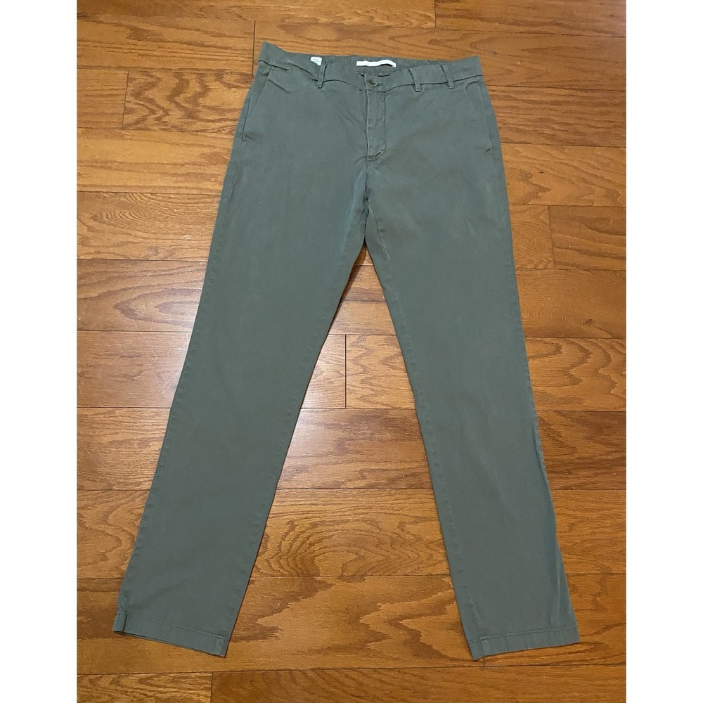 Norse Projects Slim Light Stretch Green Chino Pants Size 33 33x31 Excellent Cond